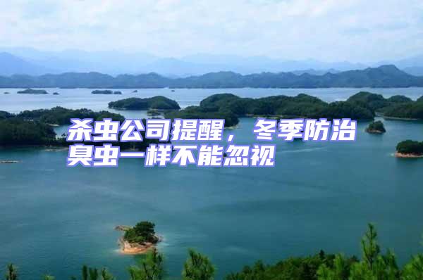 殺蟲公司提醒,冬季防治臭蟲一樣不能忽視