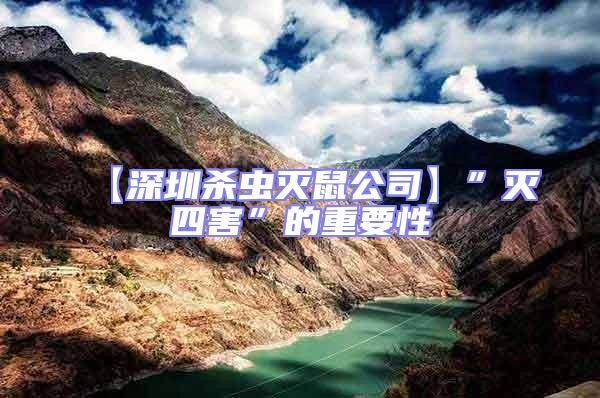 【深圳殺蟲滅鼠公司】”滅四害”的重要性