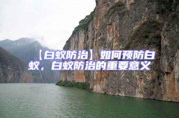 【白蟻防治】如何預(yù)防白蟻，白蟻防治的重要意義