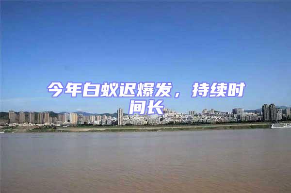 今年白蟻遲爆發(fā)，持續(xù)時(shí)間長(zhǎng)