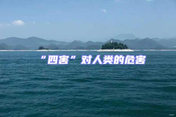 “四害”對(duì)人類(lèi)的危害