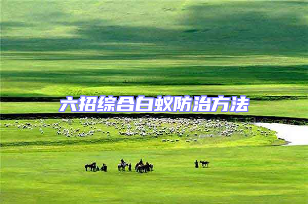 六招綜合白蟻防治方法