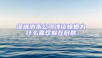 深圳消殺公司淺談蟑螂為什么喜歡躲在廚房